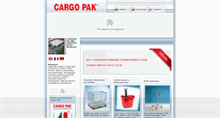Desktop Screenshot of cargopak.it